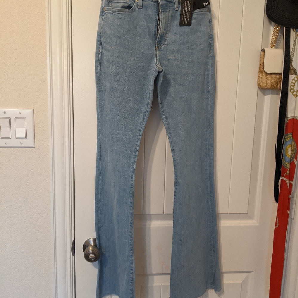 Banana republic highwaist flare 26P denim